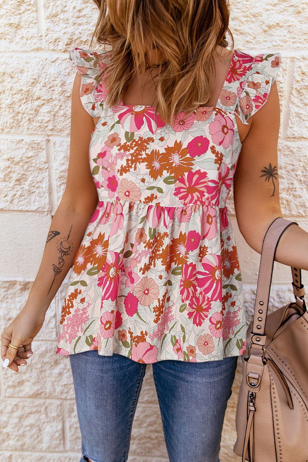 Floral Flowy Camisole Top