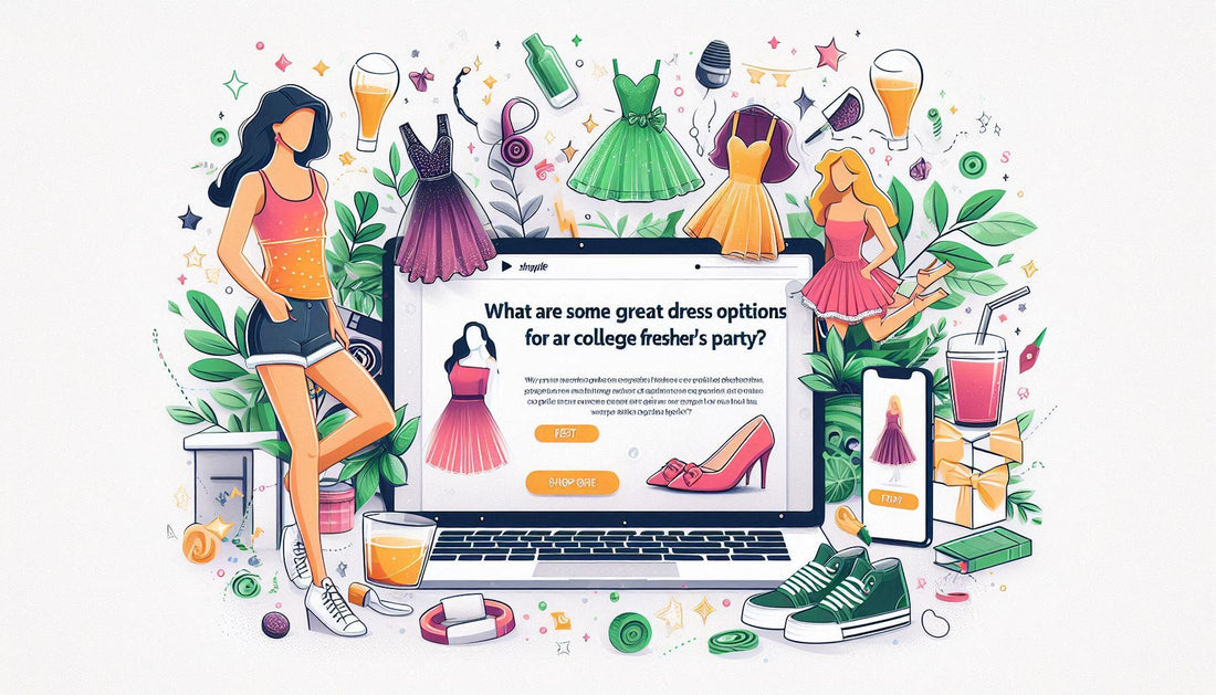 What Are Some Great Dress Options For A College Fresher's Party?