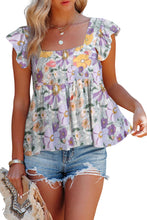 Ruffled Tank Floral Dress