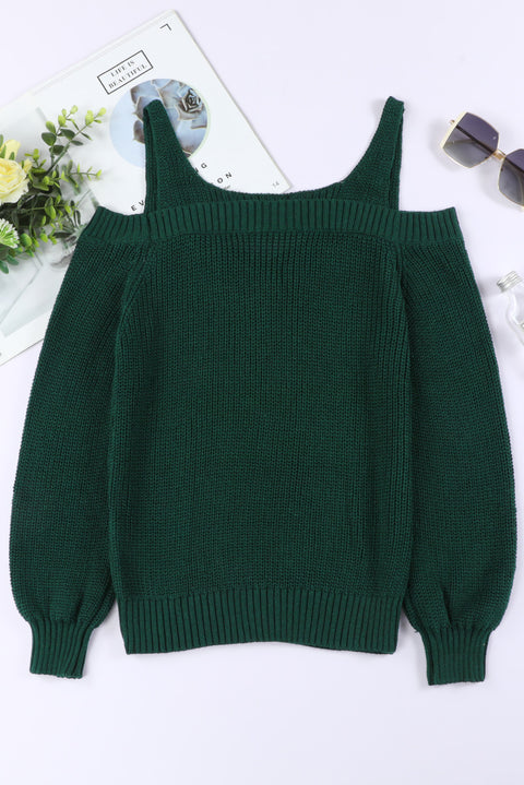 Dew Shoulder Juliette Knitted Sweater