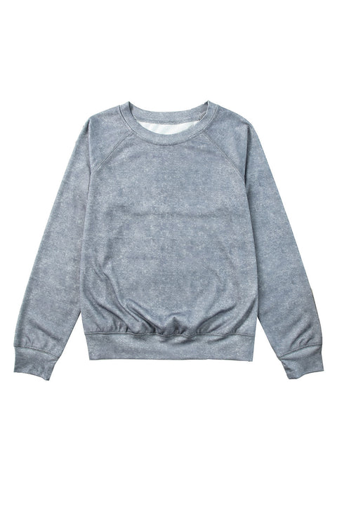 Crew Neck Long Sleeve Sweatshirt