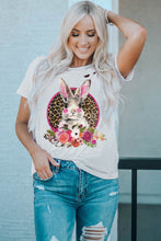 Spring Easter Bunny Distressed T Shirt