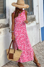 Print Sleeveless Maxi Dress