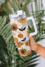 Snow White Halloween Pattern Print Handled Stainless Steel Vacuum Cup