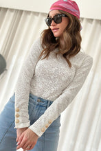 White Floral Lace Buttoned Long Sleeve Bodysuit