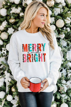 MERRY and BRIGHT Leopard Print Pullover Sweatshirt