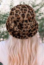 Thai Curry Leopard Plush Wide Brim Winter Fishman Hat