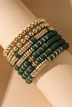 Vineyard Green St Patricks Multi Layered Beaded Bracelet Set