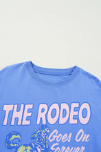 Sky Blue Rodeo Forever Western Graphic Tee