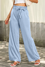 High Waist Pocketed Wide Leg Tencel Jeans