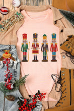 Pink Cute Nutcracker Graphic Crewneck Christmas T Shirt