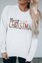 MERRY and BRIGHT Leopard Print Pullover Sweatshirt