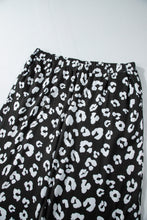 Leopard Leopard Print Wide Leg Pockets Plus Size Pants