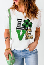 Camiseta con estampado de letras Hello Valentine