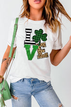 Camiseta con estampado de letras Hello Valentine