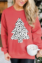 MERRY and BRIGHT Leopard Print Pullover Sweatshirt