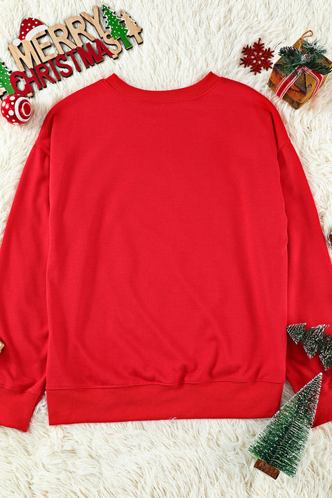 Father Christmas Embroidered Sweatshirt