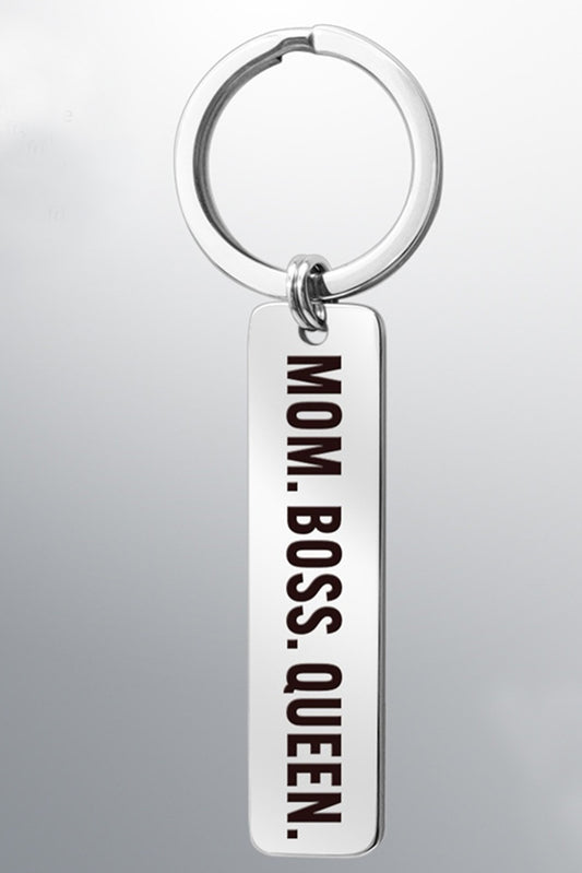 MOM BOSS QUEEN Keyring