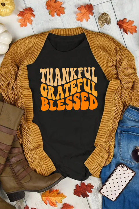 Happy Fall Y'all Pumpkin Print Graphic T Shirt