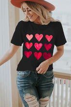 Sequin Heart Graphic Tee