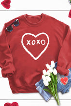 Sudadera de San Valentín con estampado de corazón de xoxo