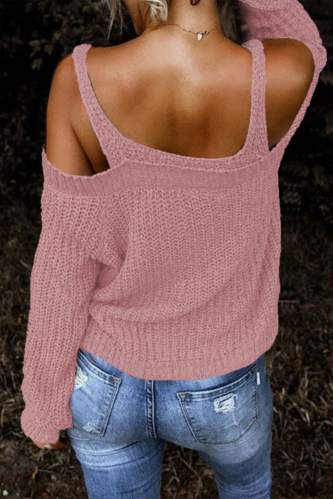 Dew Shoulder Juliette Knitted Sweater