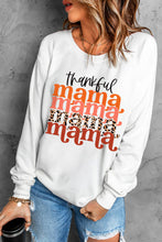 Hey Boo Letter Print Long Sleeve Pullover Sweatshirt