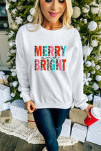 MERRY and BRIGHT Leopard Print Pullover Sweatshirt