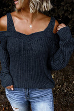 Dew Shoulder Juliette Knitted Sweater