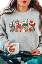 MERRY and BRIGHT Leopard Print Pullover Sweatshirt