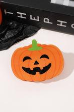 Orange Halloween Pumpkin Face Hair Claw