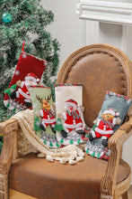 Fiery Red Christmas Holiday Home Hanging Décor Stocking