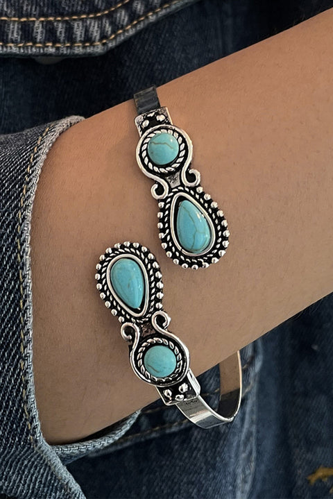 Skobeloff Western Turquoise Stone Bracelet