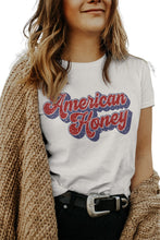 America Honey Graphic Short Sleeve Top