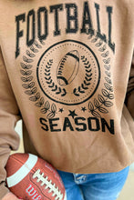 Khaki Rugby FOOTBALL SEASON Graphic Game Day Sweatshirt