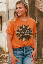 Camiseta gráfica con estampado de calabaza Happy Fall Y'all