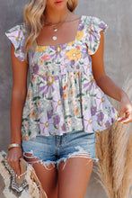 Ruffled Tank Floral Dress