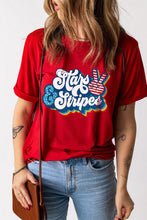 America Honey Graphic Short Sleeve Top