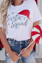 Santa Squad Graphic Print Short Sleeve T Shirt