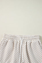 Apricot Textured Ruffled Cap Sleeve Top Shorts Set