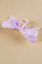 Orchid Petal Bow Decor Large Hair Claw Clip