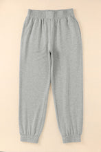 Smocked High Waist Jogger Pants