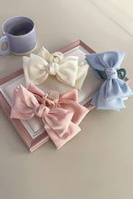 Pink Sweet Bow Knot Large Hair Claw Clip