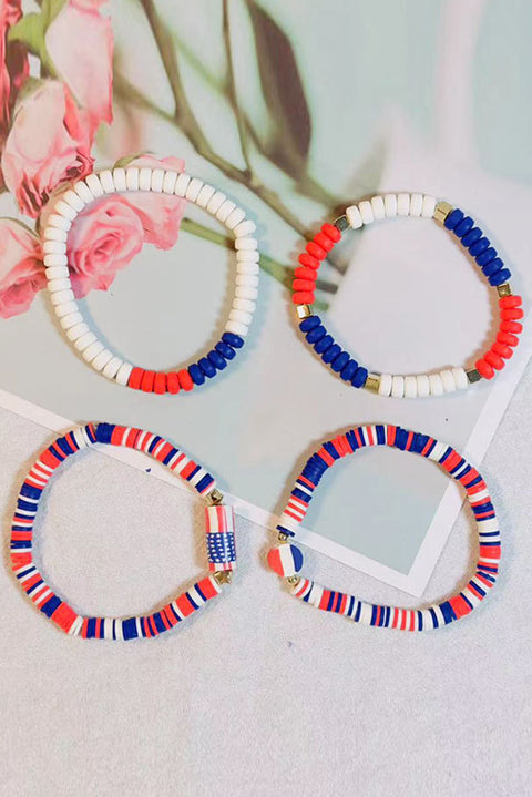 Multicolor LOVE American Flag Pattern Headband