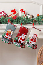 Fiery Red Christmas Holiday Home Hanging Décor Stocking