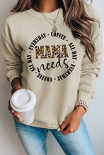 Heart Shaped Embroidered Pullover Sweatshirt