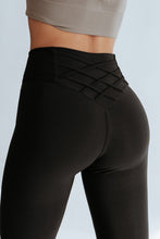 Leggings de cintura alta con control de barriga cruzados 