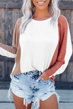 Colorblock Dolman Knit Top