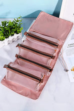 Pink Leegoo Peint Detachable 4-in-1 Foldable Makeup Bag