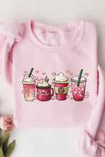 Heart Shaped Embroidered Pullover Sweatshirt